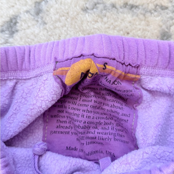 Aviator Nation VINTAGE PATCH ZIP HOODIE RELAXED & JOGGERS- NEON PURPLE - Picture 8 of 10